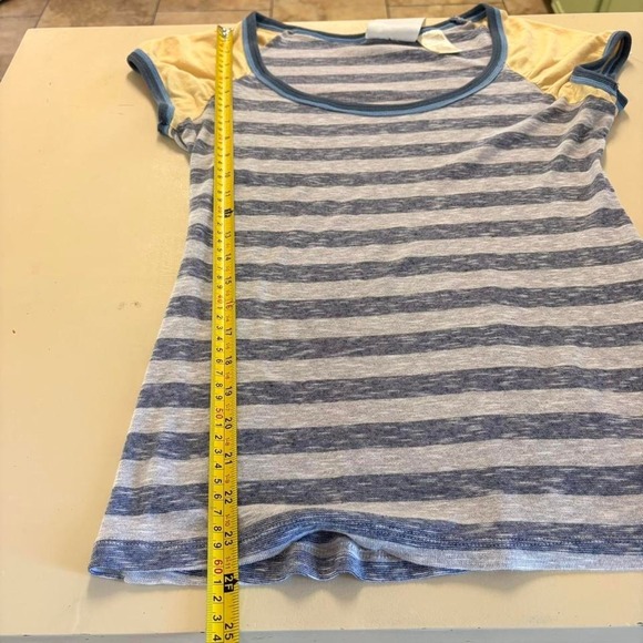 Vintage Y2K Spoiled Scoop Neck Striped Size XL for Layering - Picture 6 of 8